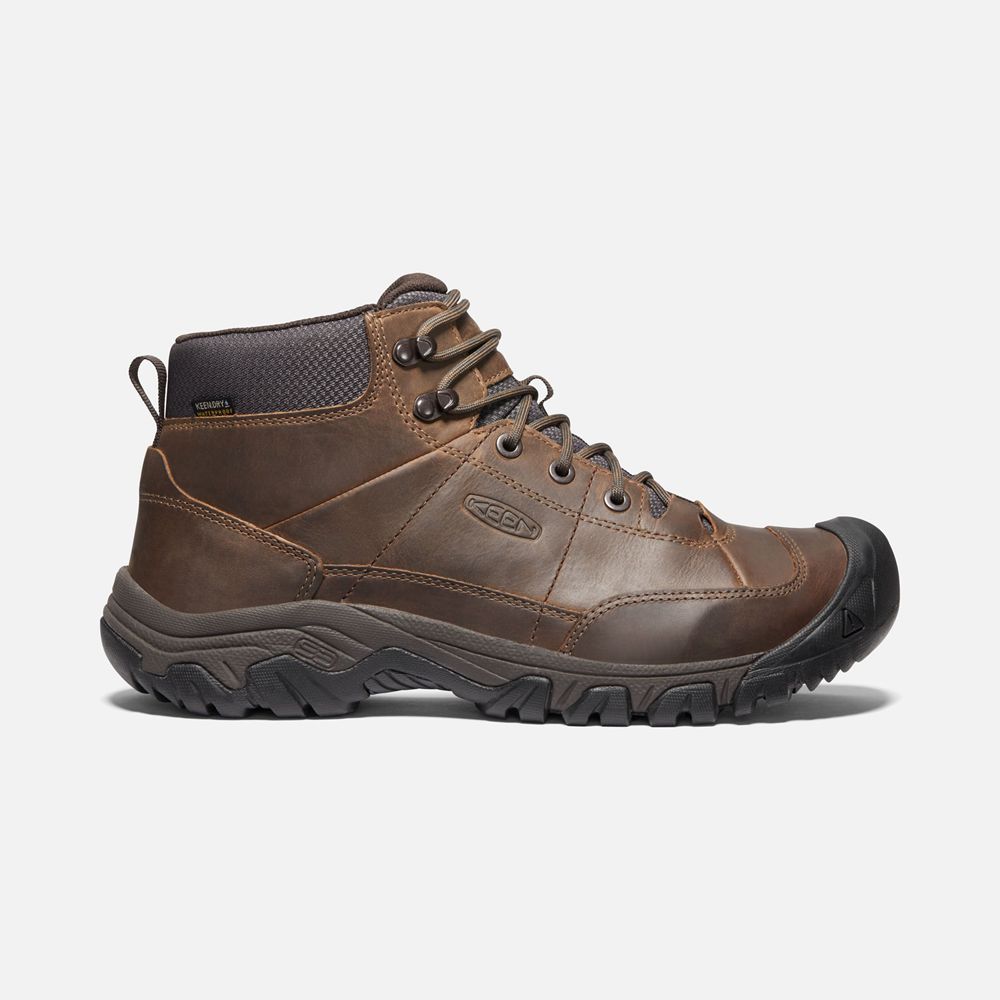 Keen Chukka Bot Erkek Kahverengi - Targhee Iii Waterproof - Türkiye PAQK95168